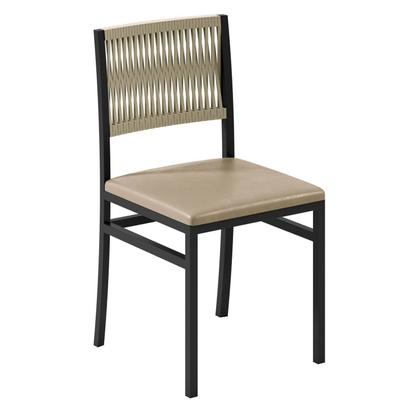 Imagem de Conjunto Sala de Jantar 8 Lugares Retangular Tampo de Vidro Mesa Itália com Cadeiras Barcelona