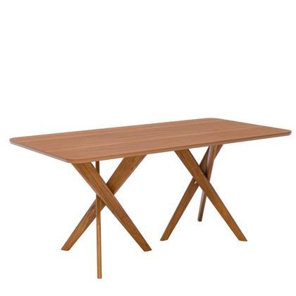 Imagem de Conjunto Sala de Jantar Cacau 180cm sem Vidro com 6 Cadeiras Palmas