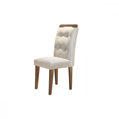 Imagem de Conjunto Sala de Jantar Carol 180 MDF Vidro Com 06 Cadeiras