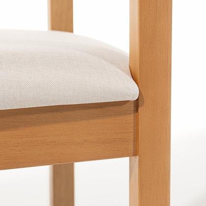 Imagem de Conjunto Sala de Jantar com 1 Mesa Tampo Laminado 160cm e 6 Cadeiras Encosto Corda Florença