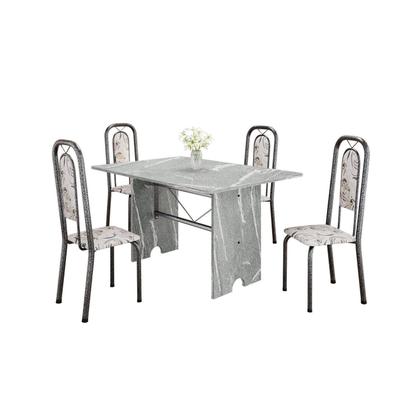 Imagem de Conjunto Sala de Jantar com 4 Cadeiras Lara