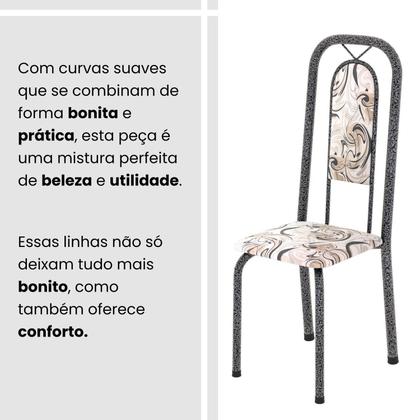 Imagem de Conjunto Sala de Jantar com 4 Cadeiras Lara