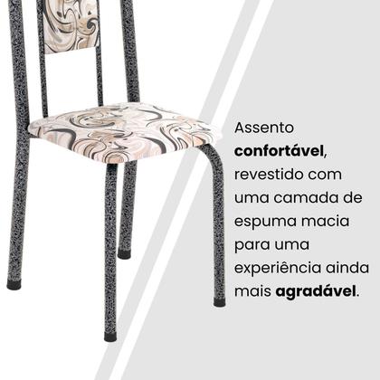 Imagem de Conjunto Sala de Jantar com 4 Cadeiras Lara