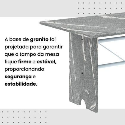 Imagem de Conjunto Sala de Jantar com 4 Cadeiras Lara