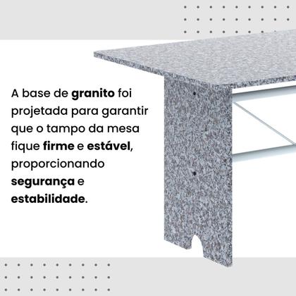 Imagem de Conjunto Sala de Jantar com 4 Cadeiras Lara