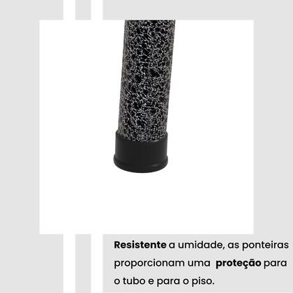 Imagem de Conjunto Sala de Jantar com 4 Cadeiras Lívia Prata/Arabesco