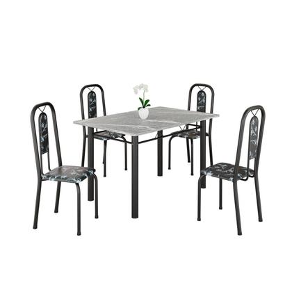 Imagem de Conjunto Sala de Jantar com 4 Cadeiras Lívia