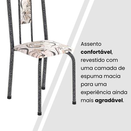 Imagem de Conjunto Sala de Jantar com 4 Cadeiras Lívia