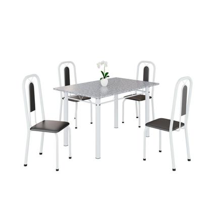 Imagem de Conjunto Sala de Jantar com 4 Cadeiras Lívia