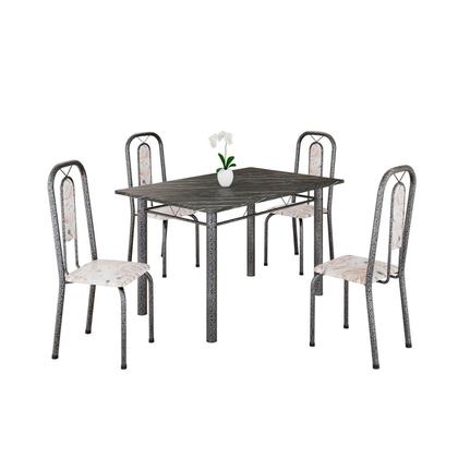 Imagem de Conjunto Sala de Jantar com 4 Cadeiras Lívia