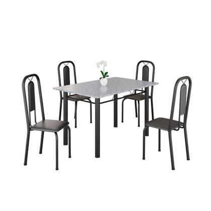 Imagem de Conjunto Sala de Jantar com 4 Cadeiras Lívia