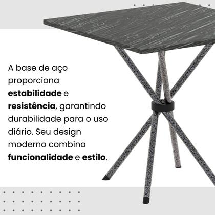 Imagem de Conjunto Sala de Jantar com 4 Cadeiras Lívia