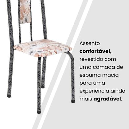 Imagem de Conjunto Sala de Jantar com 4 Cadeiras Lívia