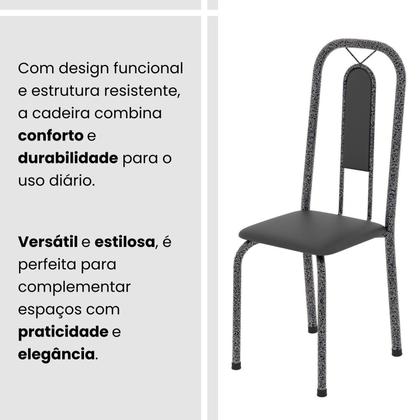 Imagem de Conjunto Sala de Jantar com 4 Cadeiras Lívia