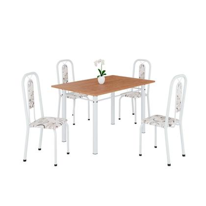 Imagem de Conjunto Sala de Jantar com 4 Cadeiras Lívia