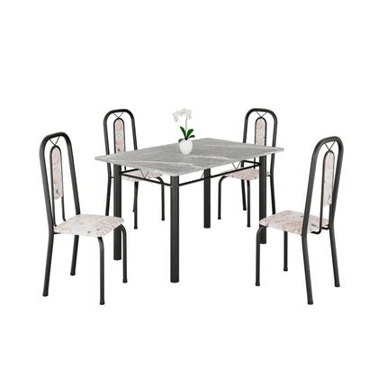 Imagem de Conjunto Sala de Jantar com 4 Cadeiras Lívia