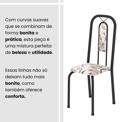 Imagem de Conjunto Sala de Jantar com 4 Cadeiras Lívia