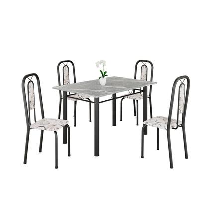 Imagem de Conjunto Sala de Jantar com 4 Cadeiras Lívia