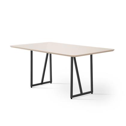 Imagem de Conjunto Sala de Jantar com 6 Cadeiras Betina Black/ Terracota / Off White