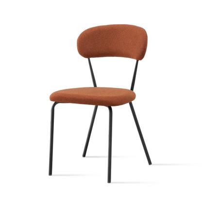 Imagem de Conjunto Sala de Jantar com 6 Cadeiras Betina Black/ Terracota / Off White