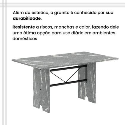 Imagem de Conjunto Sala de Jantar com 6 Cadeiras Lara