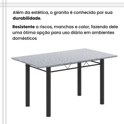 Imagem de Conjunto Sala de Jantar com 6 Cadeiras Lara