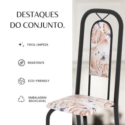 Imagem de Conjunto Sala de Jantar com 6 Cadeiras Lara