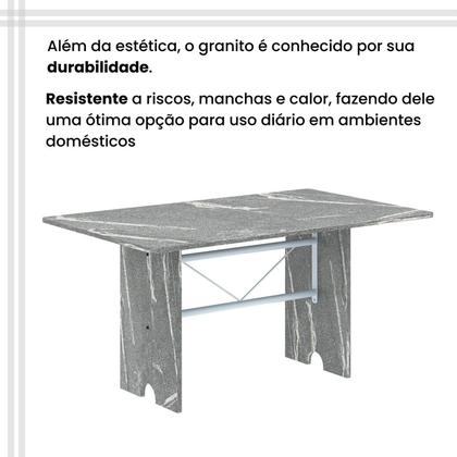 Imagem de Conjunto Sala de Jantar com 6 Cadeiras Lara