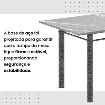 Imagem de Conjunto Sala de Jantar com 6 Cadeiras Lara