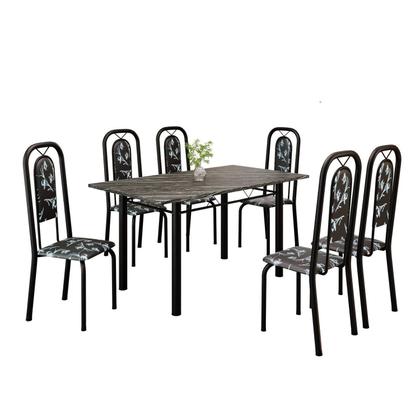Imagem de Conjunto Sala de Jantar com 6 Cadeiras Lara