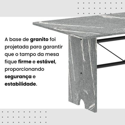 Imagem de Conjunto Sala de Jantar com 6 Cadeiras Lara