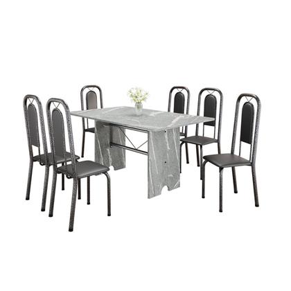 Imagem de Conjunto Sala de Jantar com 6 Cadeiras Lara