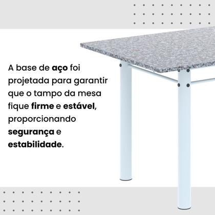 Imagem de Conjunto Sala de Jantar com 6 Cadeiras Lara