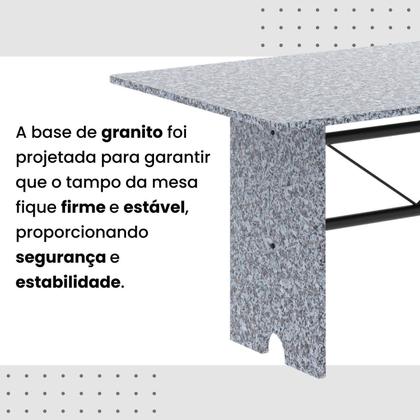 Imagem de Conjunto Sala de Jantar com 6 Cadeiras Lara