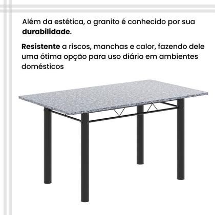 Imagem de Conjunto Sala de Jantar com 6 Cadeiras Lívia