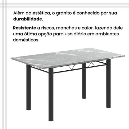 Imagem de Conjunto Sala de Jantar com 6 Cadeiras Lívia