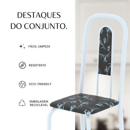 Imagem de Conjunto Sala de Jantar com 6 Cadeiras Lívia