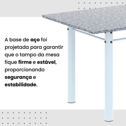 Imagem de Conjunto Sala de Jantar com 6 Cadeiras Lívia