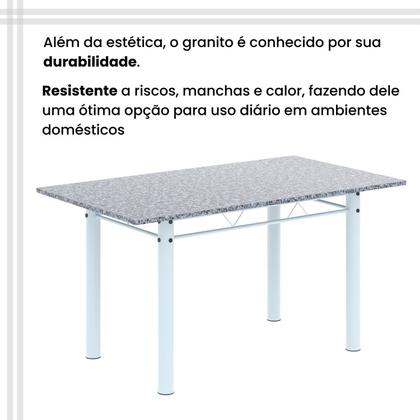 Imagem de Conjunto Sala de Jantar com 6 Cadeiras Lívia