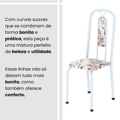 Imagem de Conjunto Sala de Jantar com 6 Cadeiras Lívia