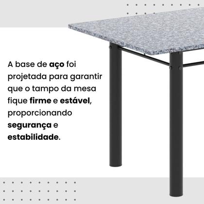 Imagem de Conjunto Sala de Jantar com 6 Cadeiras Lívia