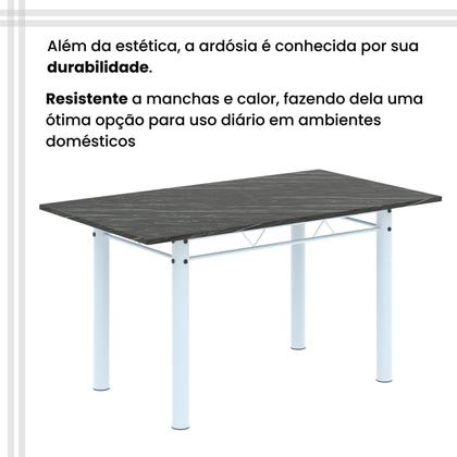 Imagem de Conjunto Sala de Jantar com 6 Cadeiras Lívia