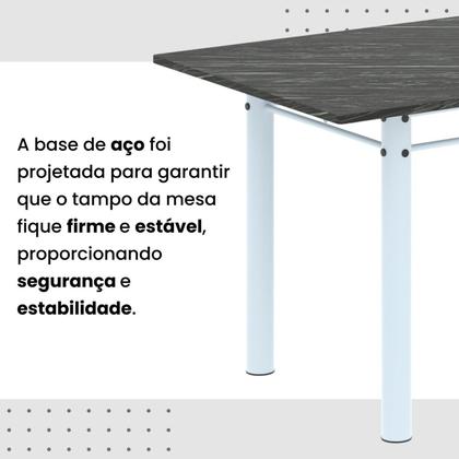 Imagem de Conjunto Sala de Jantar com 6 Cadeiras Lívia