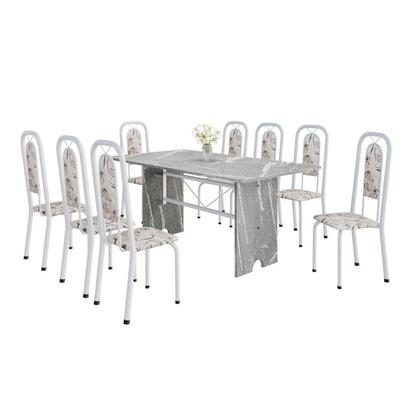 Imagem de Conjunto Sala de Jantar com 8 Cadeiras Lara