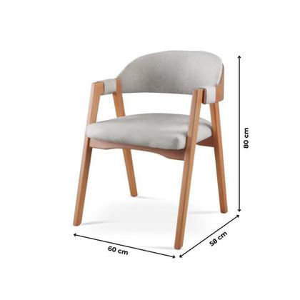 Imagem de Conjunto Sala de Jantar com Tampo de Vidro Monalisa 6 Cadeiras Gaia Espresso Móveis