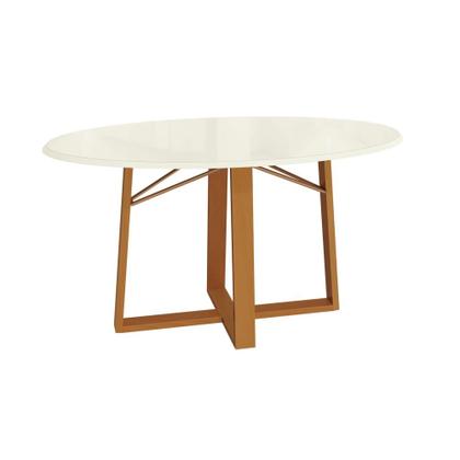 Imagem de Conjunto Sala de Jantar Madeira Maciça 4 Cadeiras Kappesberg