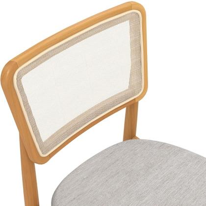 Imagem de Conjunto Sala de Jantar Madeira Maciça 4 Cadeiras Kappesberg