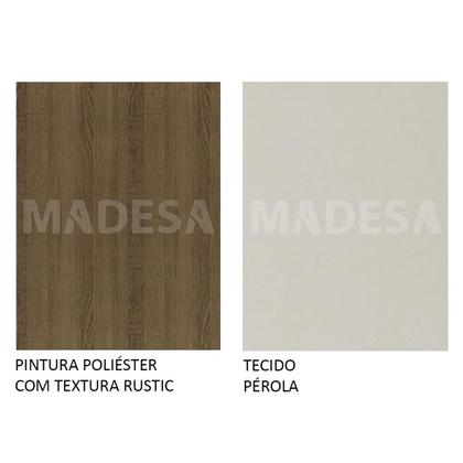 Conjunto Sala de Jantar Madesa Analu Mesa Tampo de Madeira com 6 Cadeiras Imagem de Conjunto Sala de Jantar Madesa Analu Mesa Tampo de Madeira com 6 Cadeiras