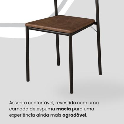 Imagem de Conjunto Sala de Jantar Mesa 120x90cm Base Império Tampo Mdf Laca com Vidro Florença