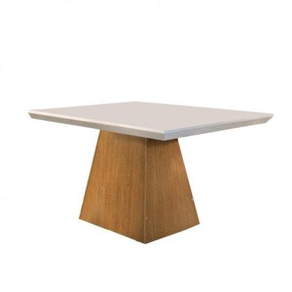 Imagem de Conjunto Sala de Jantar Mesa 4 Cadeiras Carolina Espresso Móveis